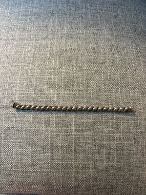 Sterling Silver Twist Rope Bracelet - Silver